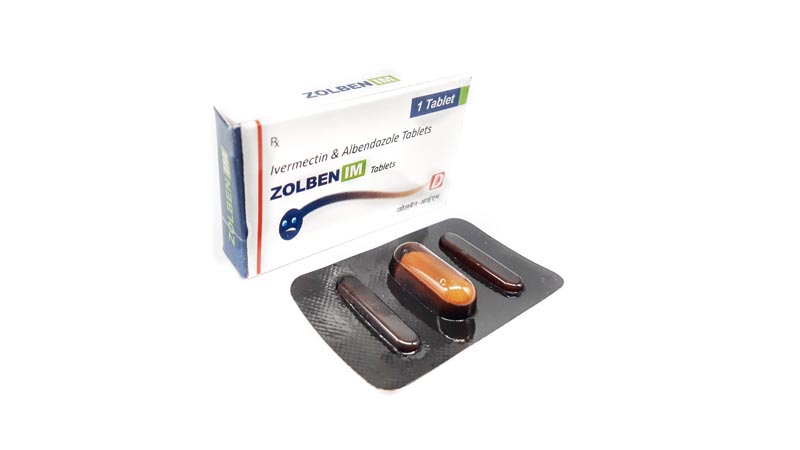 Albendazole 400 mg + Ivermectin 12mg