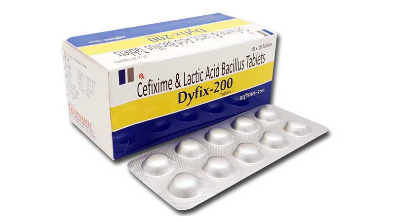 CEFIXIME 200 MG With LB 60 Million Spores