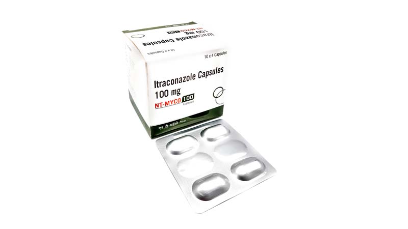 Itraconazole 100 mg Caps