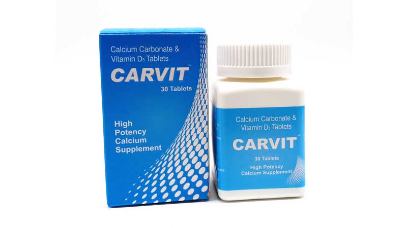 Calcium Carbonate & Vitamin D3 Tablets