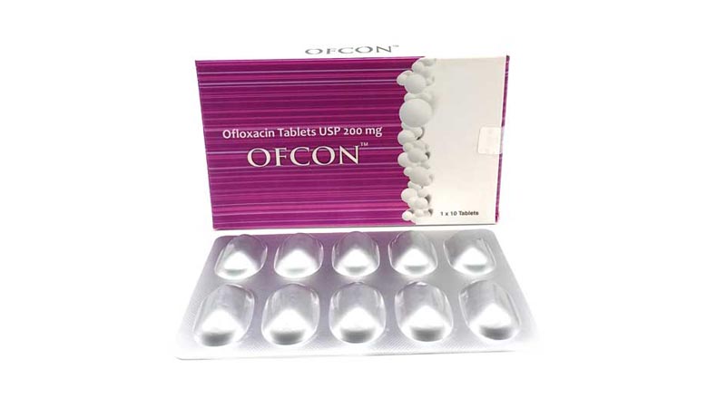 Ofloxacin Tablets USP 200mg